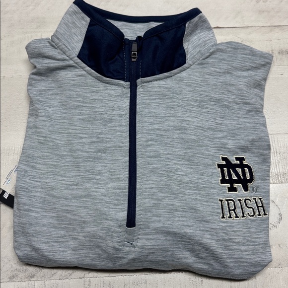 Colosseum Other - NOTRE DAME FIGHTING IRISH SPRINT LONG SLEEVE QTR ZIP PULLOVER